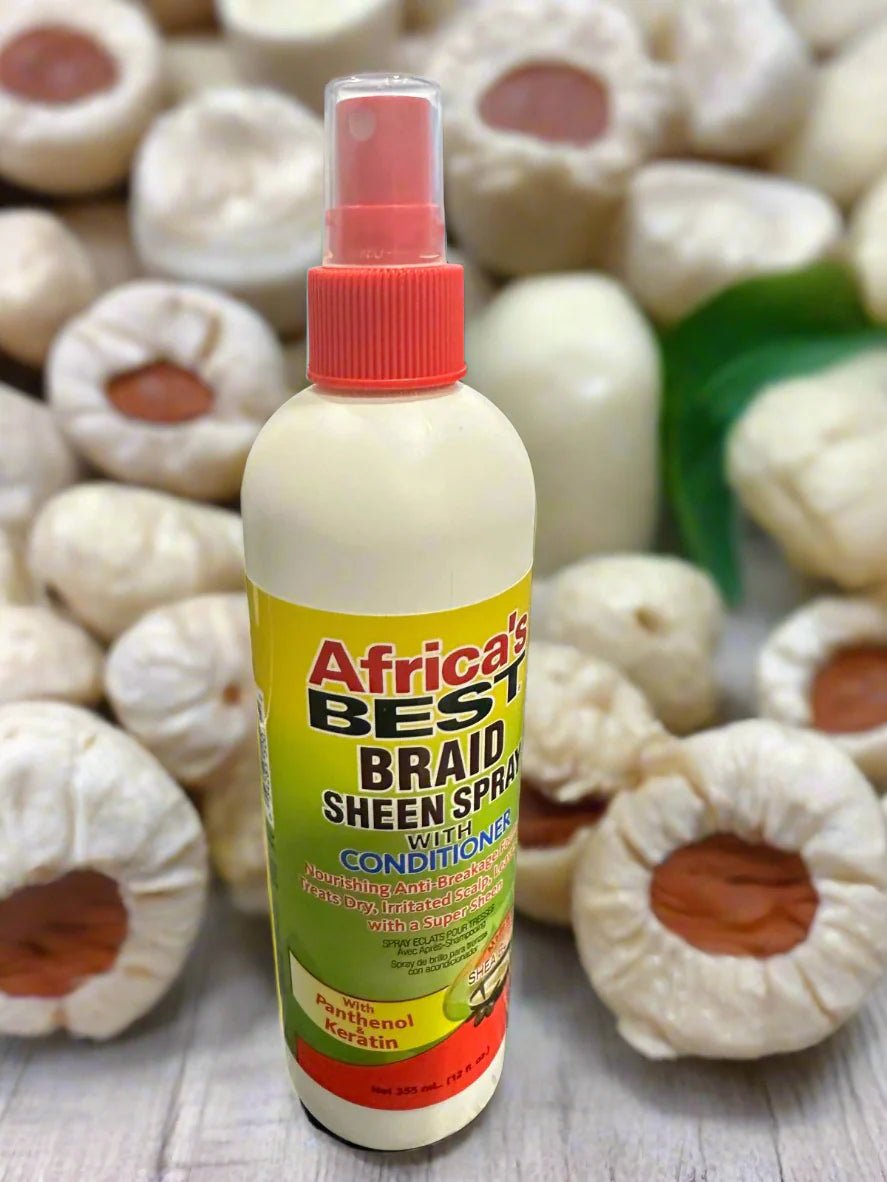 Africa's Best Braid Sheen Spray With Conditioner 12oz - Pretty Cosmetics LLC