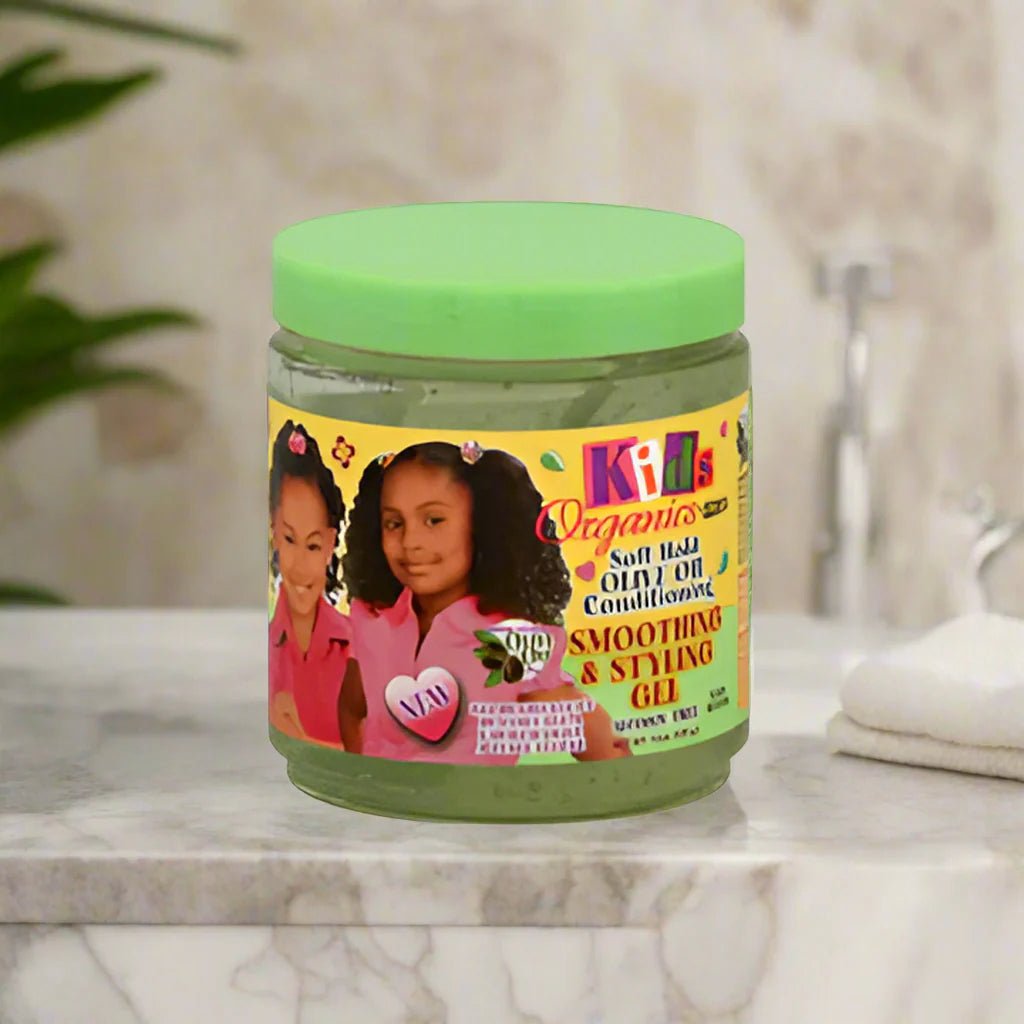 Africa's Best Kids Originals Soft Hold Olive Oil Styling Gel 15oz - Pretty Cosmetics LLC