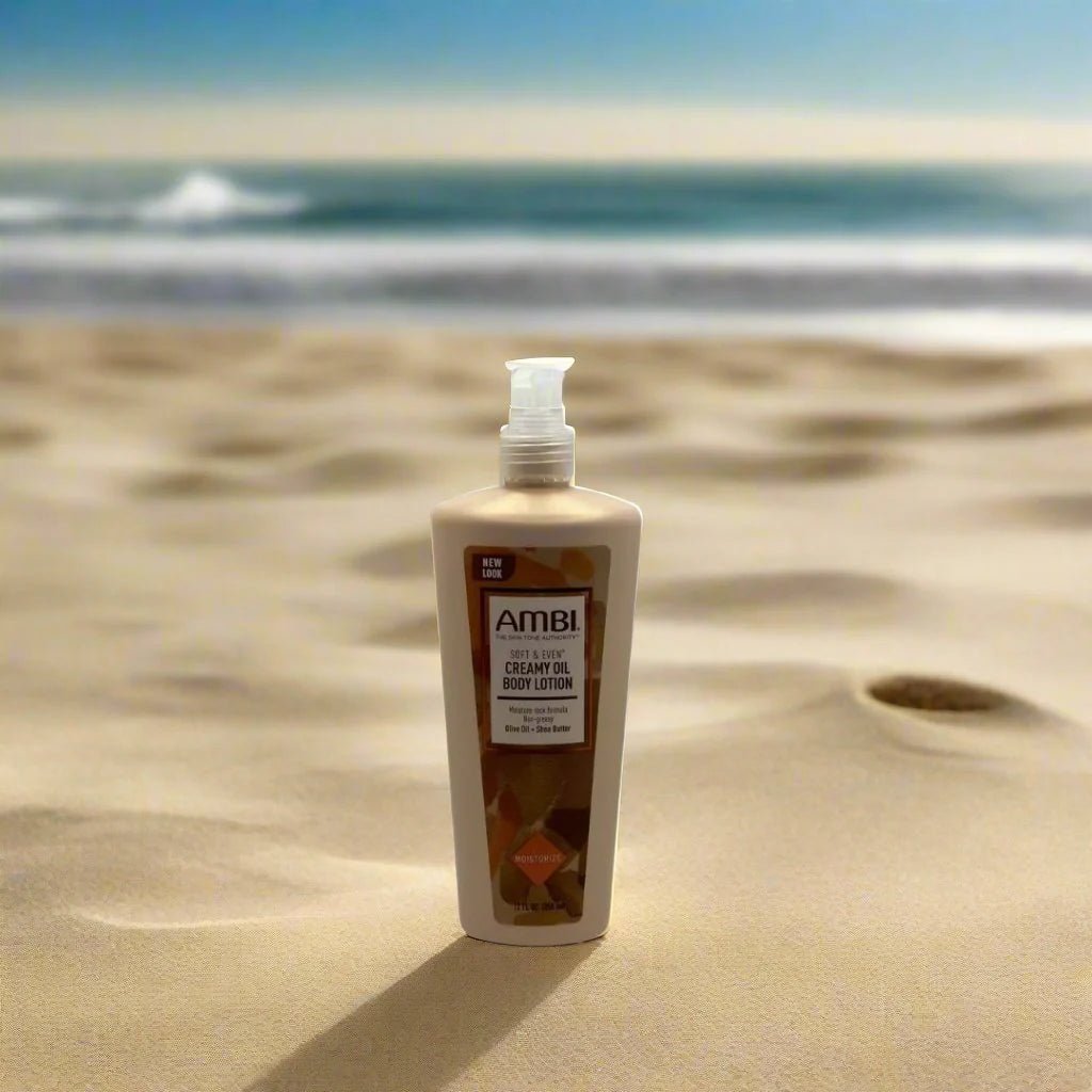 Ambi Skincare Soft & Even Creamy Oil Body Lotion 12 fl oz - Pretty Cosmetics LLC