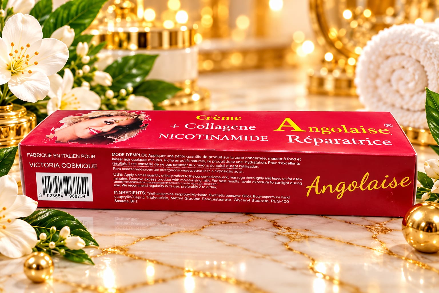 Angolan Restorative Cream with Collagen & Nicotinamide
