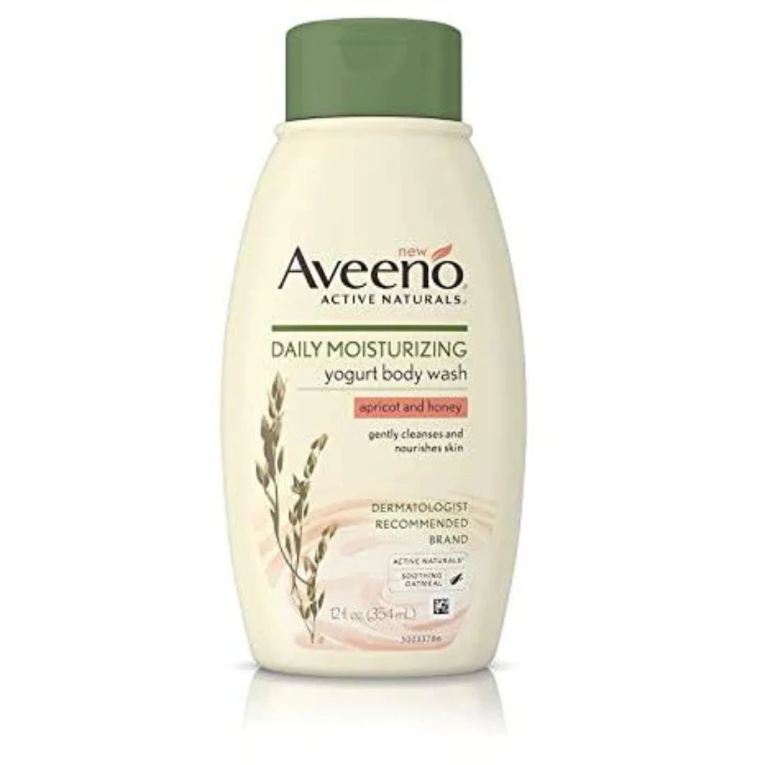 Aveeno Active Naturals Yogurt Body Wash 354ml | 12oz - Pretty Cosmetics LLC