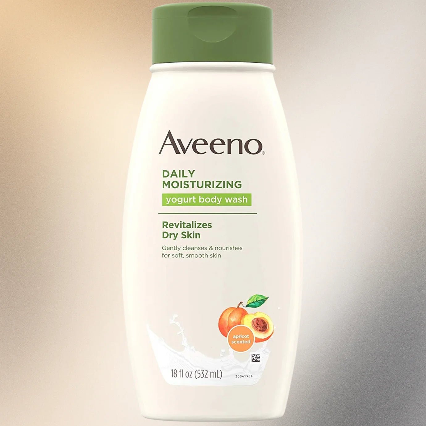 Aveeno Daily Moisturizing Body Wash Yogurt Apricot 18oz - Pretty Cosmetics LLC