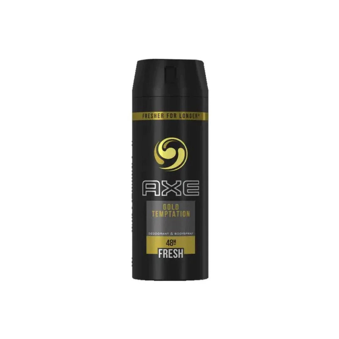 Axe Gold Temptation Body Spray 150ml - Pretty Cosmetics LLC