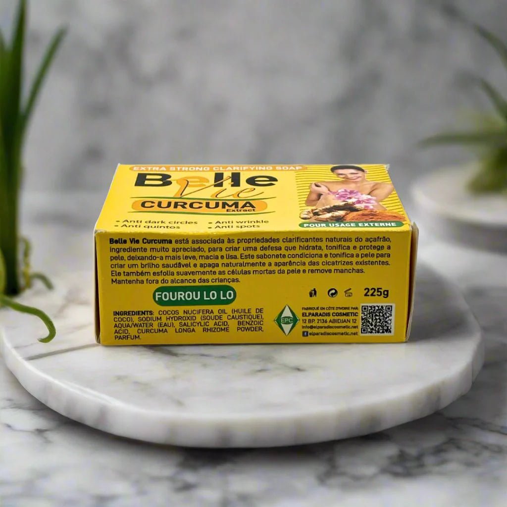 Bellevie Curcuma Extract Beauty Soap 225g - Pretty Cosmetics LLC