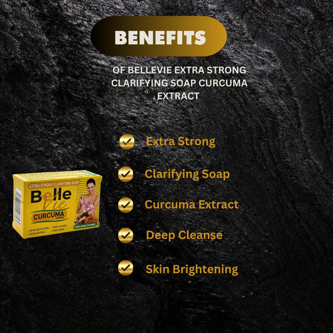 Bellevie Curcuma Extract Beauty Soap 225g - Pretty Cosmetics LLC