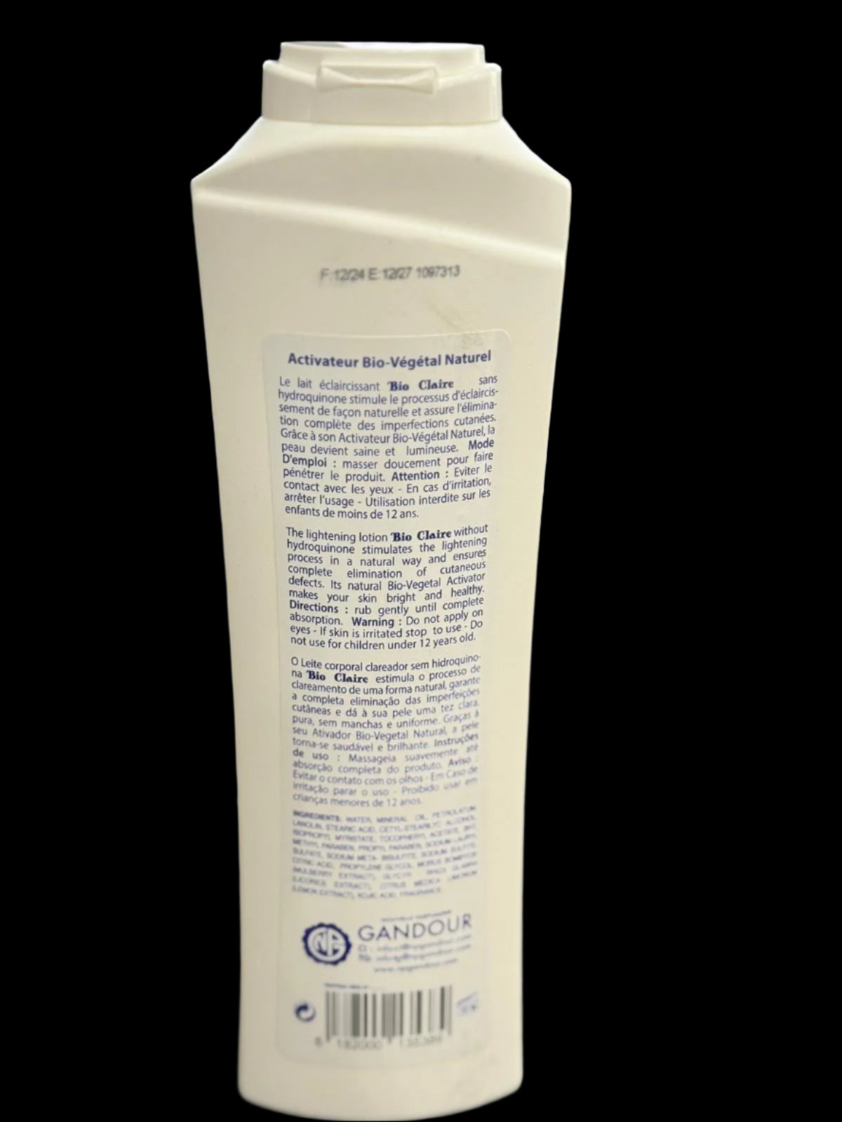 Bio Claire Body Lotion 500 Ml