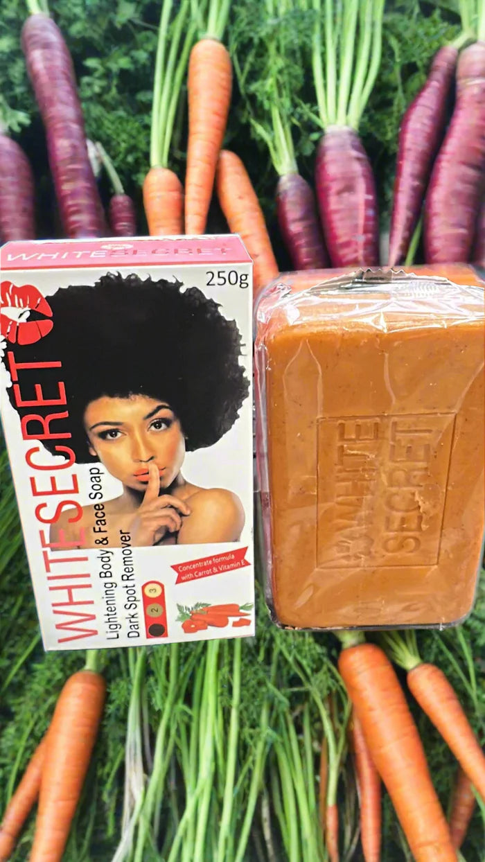White Secret Carrot Body & Face Soap 250g