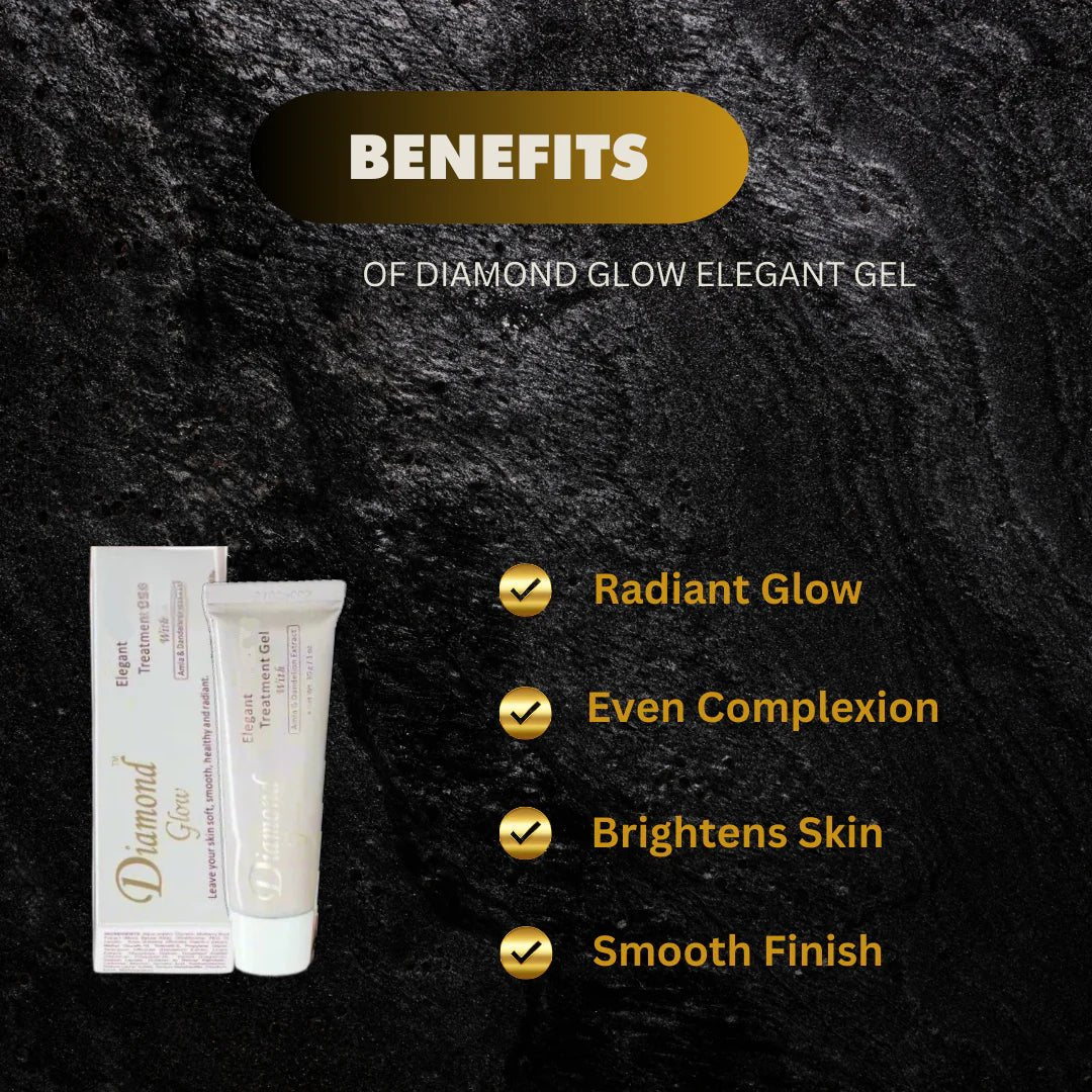 Diamond Glow Elegant Gel 1 oz - Pretty Cosmetics LLC