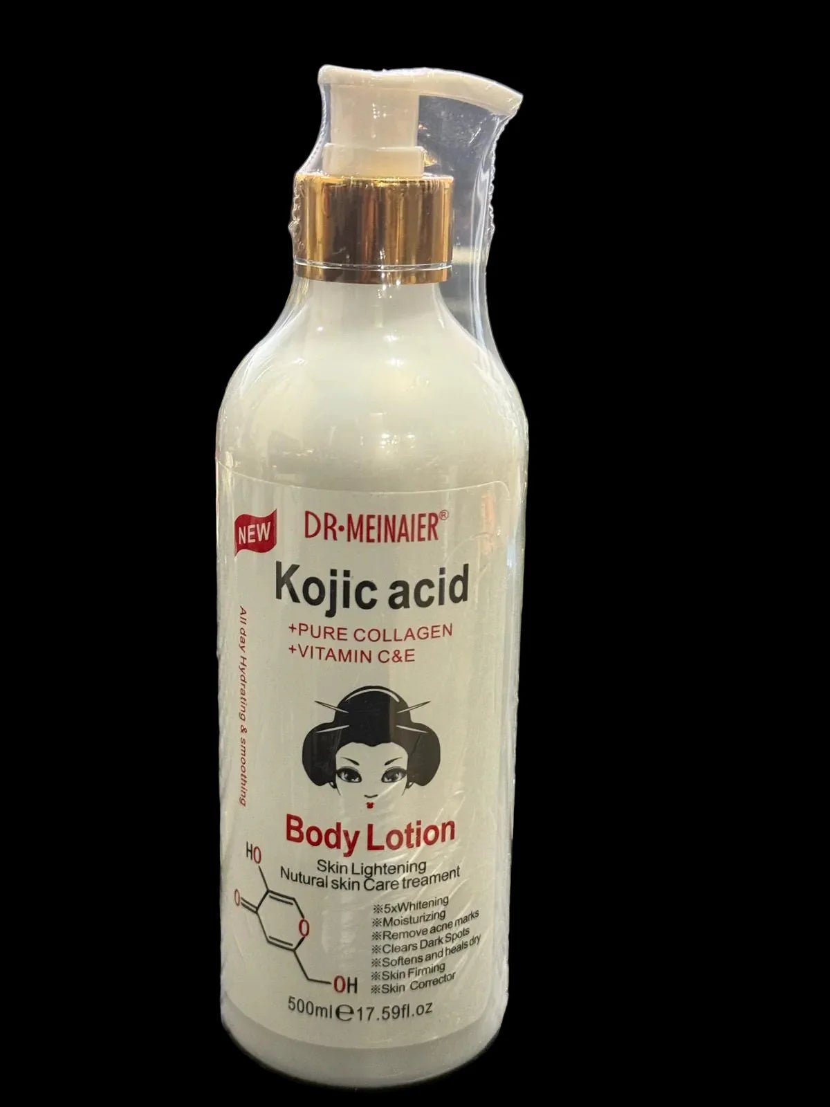 DR. MEINAIER Kojic Acid Body Lotion 500 ml - Pretty Cosmetics LLC