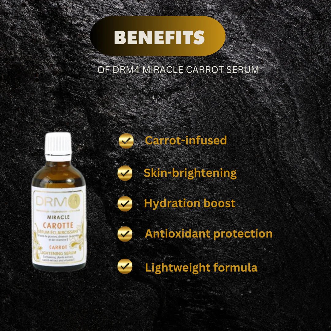 DRM4 MIRACLE Carrot Serum 1.66oz - Pretty Cosmetics LLC