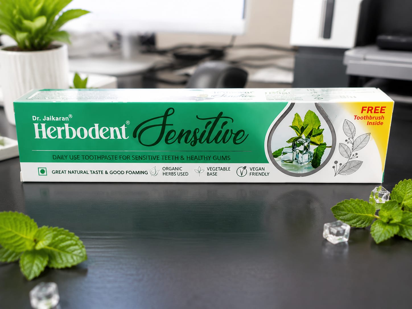 Herbodent Sensitive Toothpaste – Fluoride Free Daily Oral Care