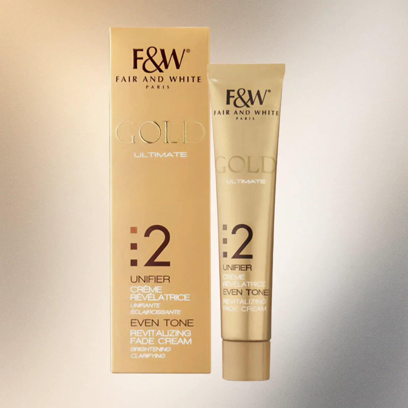 Fair & White Gold 2 Revitalizing Face Cream with Vitamin C 1.7 oz - Pretty Cosmetics LLC