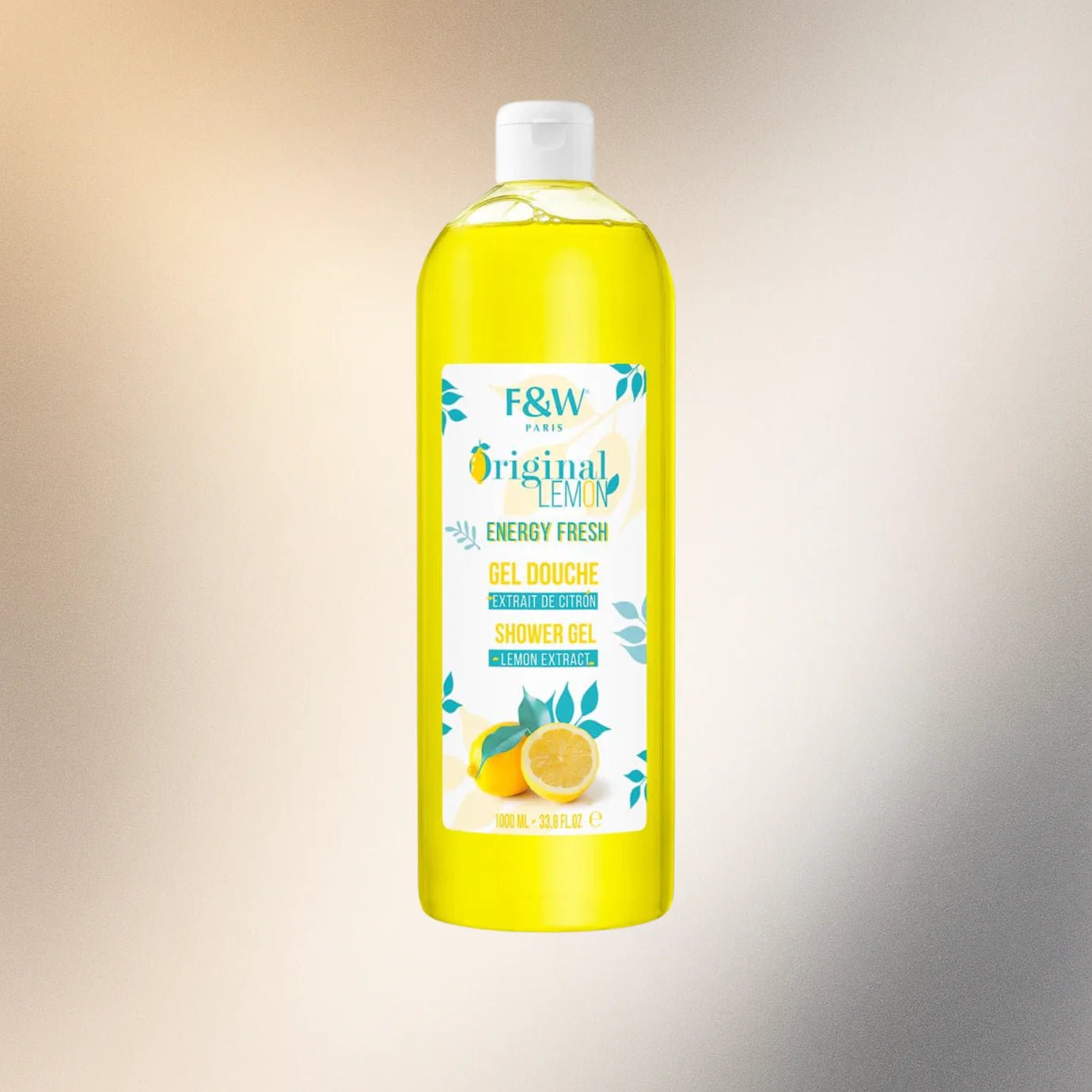 Fair & White Original Lemon Refresh Shower Gel 1000 ml - Pretty Cosmetics LLC