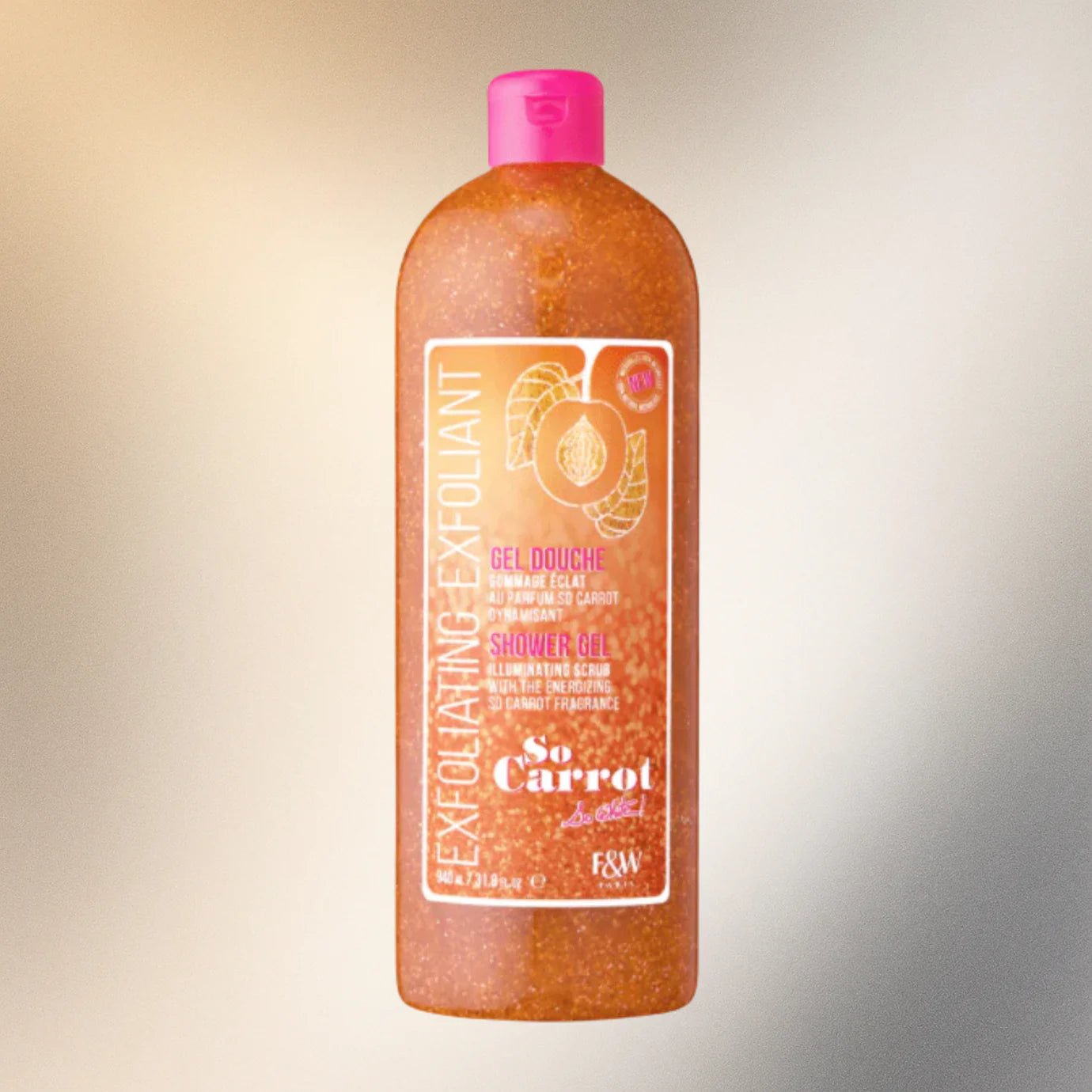 Fair & White So Carrot Shower Gel 940ml – Smoothing Body - Pretty Cosmetics LLC