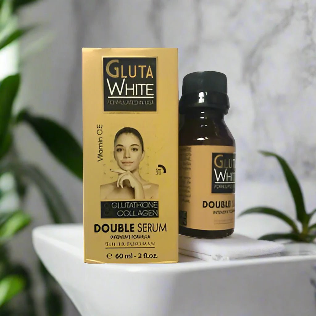 Gluta White Double Serum with Glutathione & Collagen 2 fl oz - Pretty Cosmetics LLC