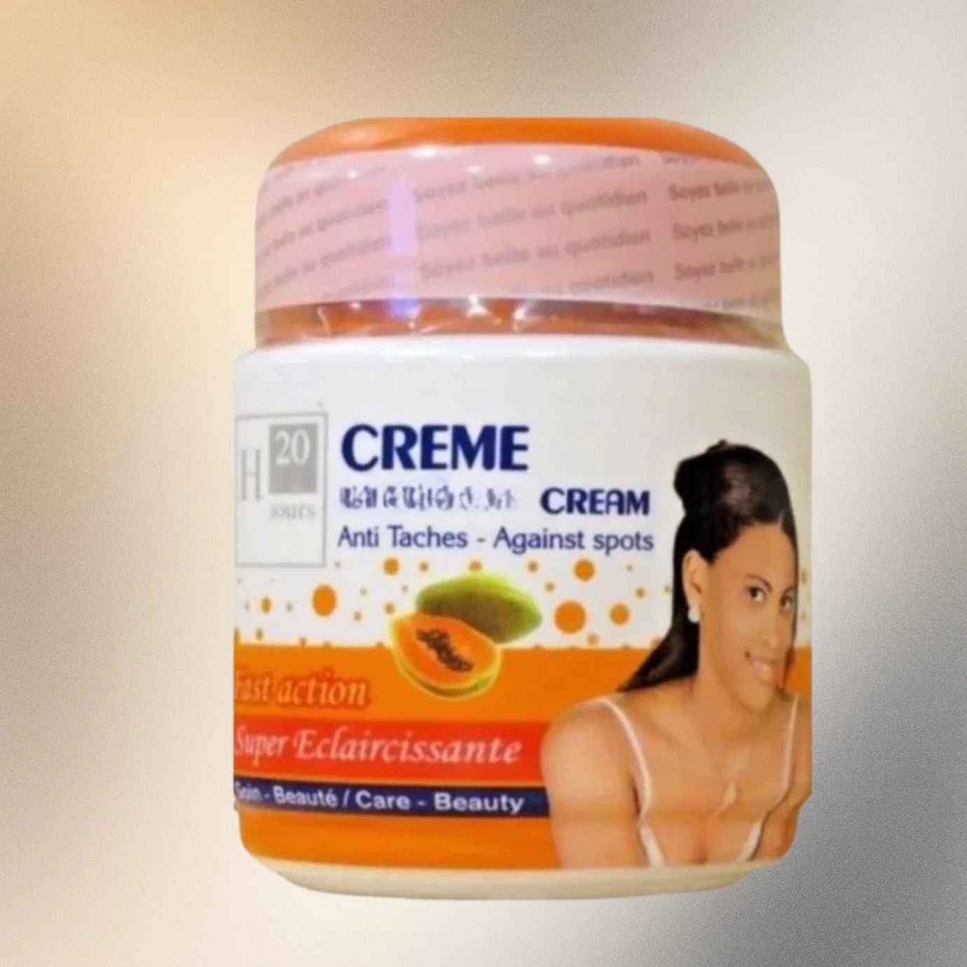 H20 Papaya Beauty Cream with Shea Butter 300 g - Pretty Cosmetics LLC