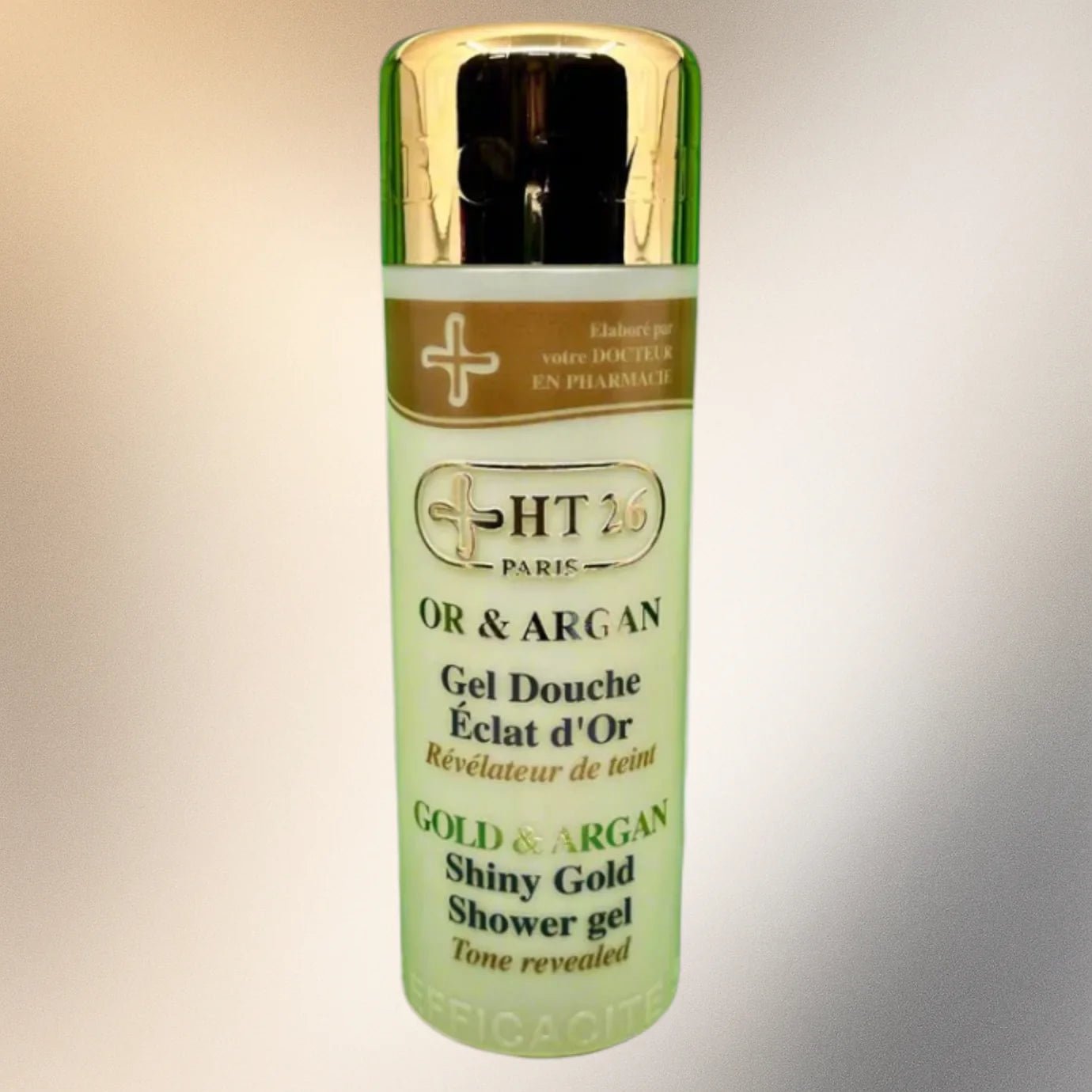 HT26 Gold & Argan Shower Gel 1000 ml - Pretty Cosmetics LLC