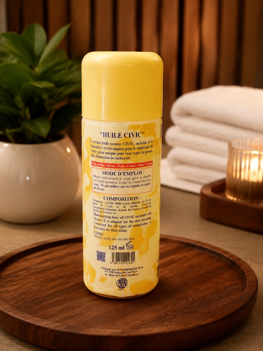 Civic Moisturizing Body Oil 125ml
