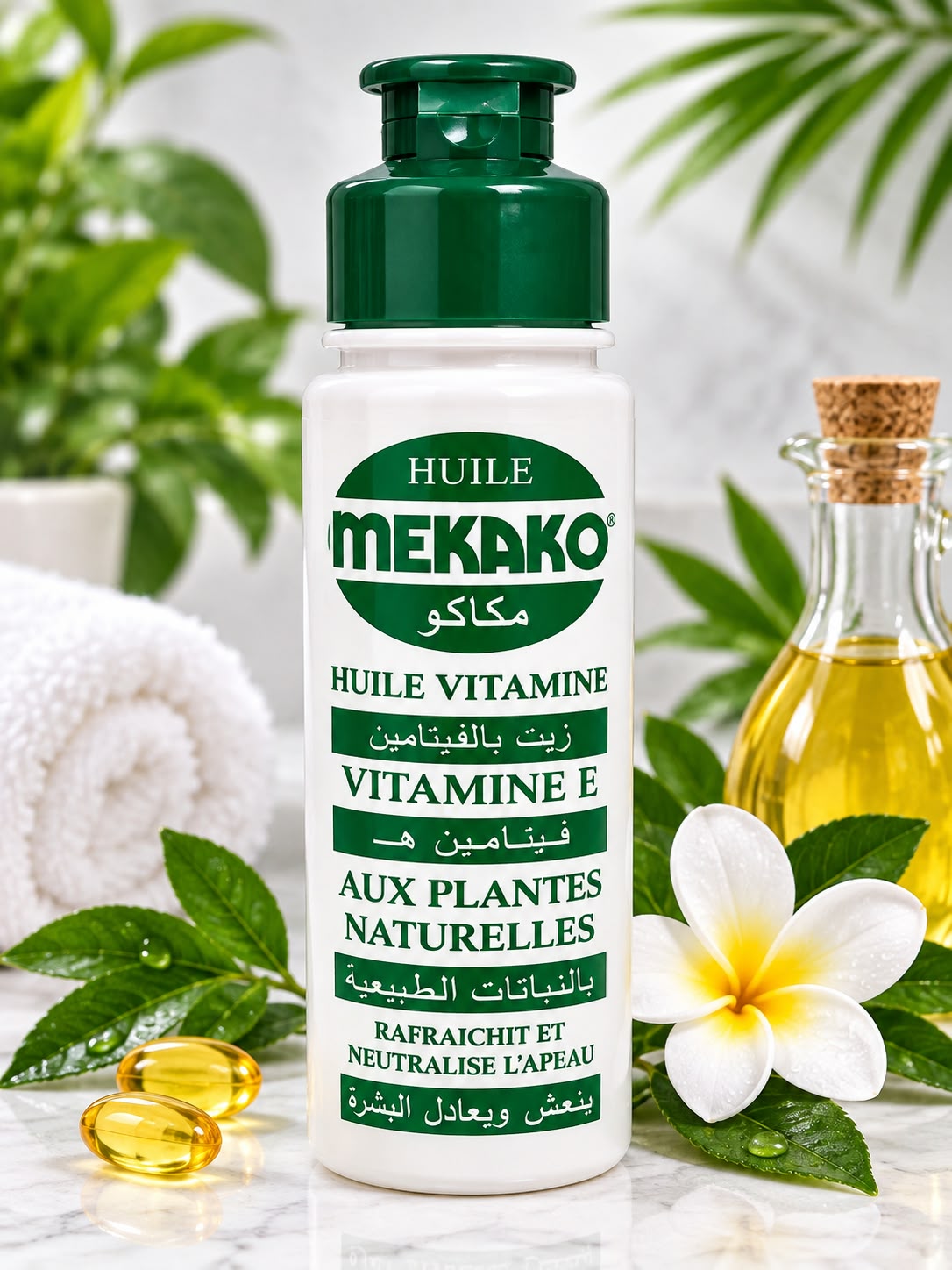 MEKAKO Vitamin E Oil with Natural Botanicals