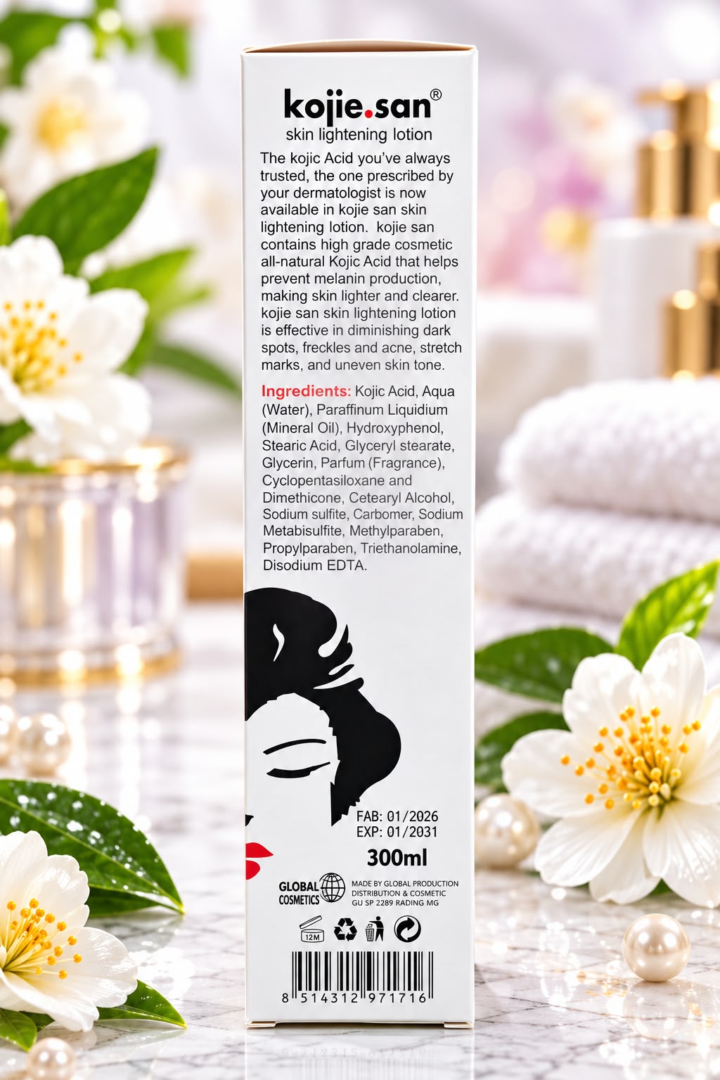 Kojie San Kojic Acid Lotion 300ml