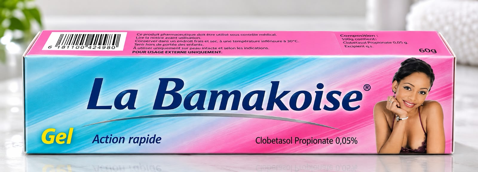 La Bamakoise Gel 60g – Clobetasol Propionate 0.05%