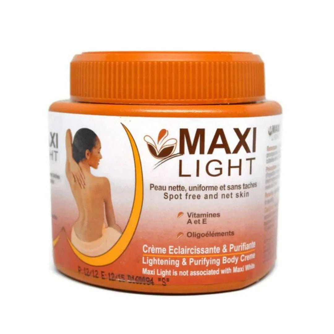 Maxi Light Body Cream 550ml – Daily Hydrating & Softening Moisturizer - Pretty Cosmetics LLC