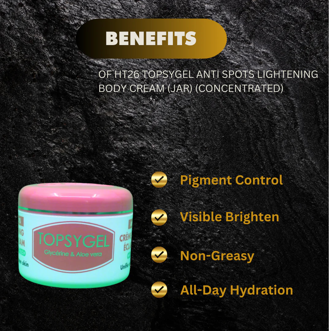 HT26 Topsygel Body Cream Concentrate 500 ml / 16.7 oz HT26