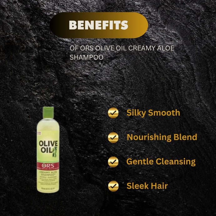 ORS Olive Creamy Aloe Shampoo 12.5 oz - Pretty Cosmetics LLC