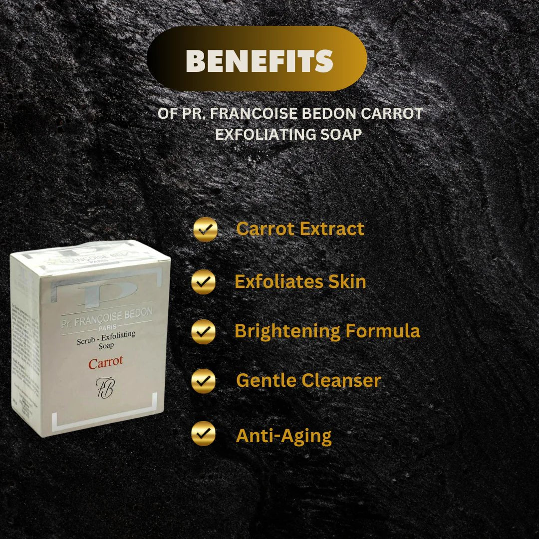 Pr. Francoise Bedon Carrot Soap 7 oz - Pretty Cosmetics LLC
