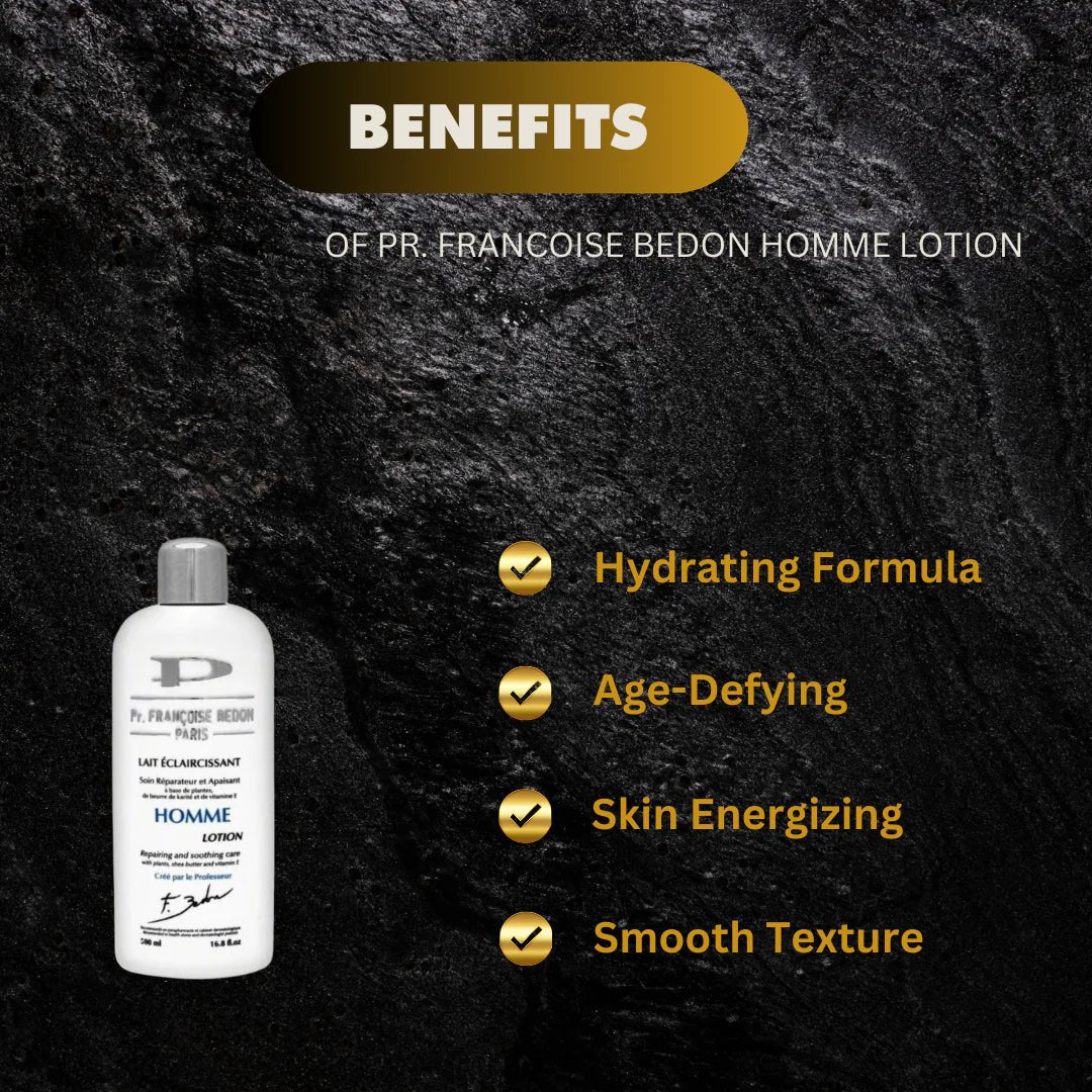 Pr. Francoise Bedon Homme Body Lotion 500ml - Pretty Cosmetics LLC