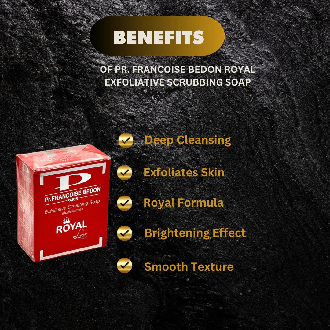 Pr. Francoise Bedon Royal Scrub Soap 7 oz - Pretty Cosmetics LLC