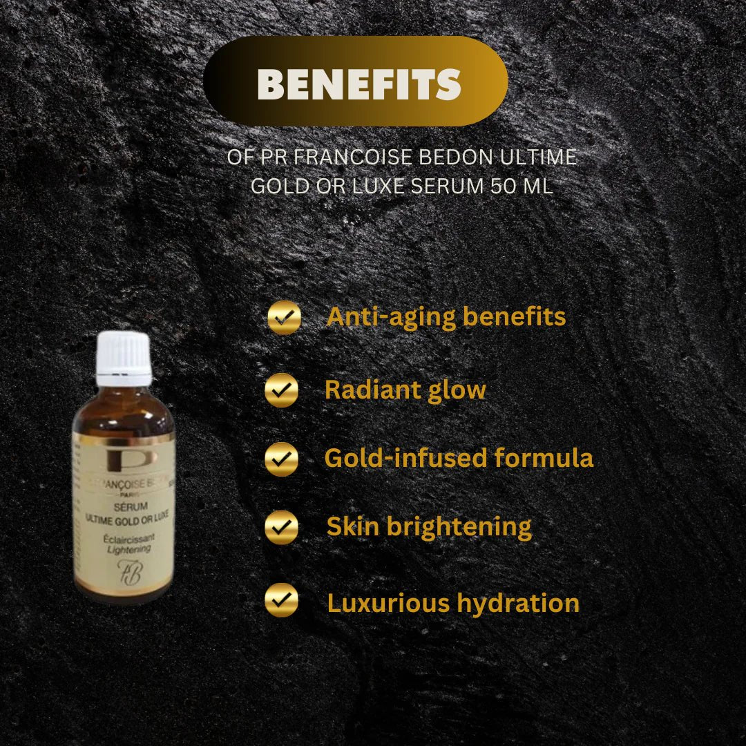 Pr. Francoise Bedon Ultime Gold Luxe Serum 50ml - Pretty Cosmetics LLC