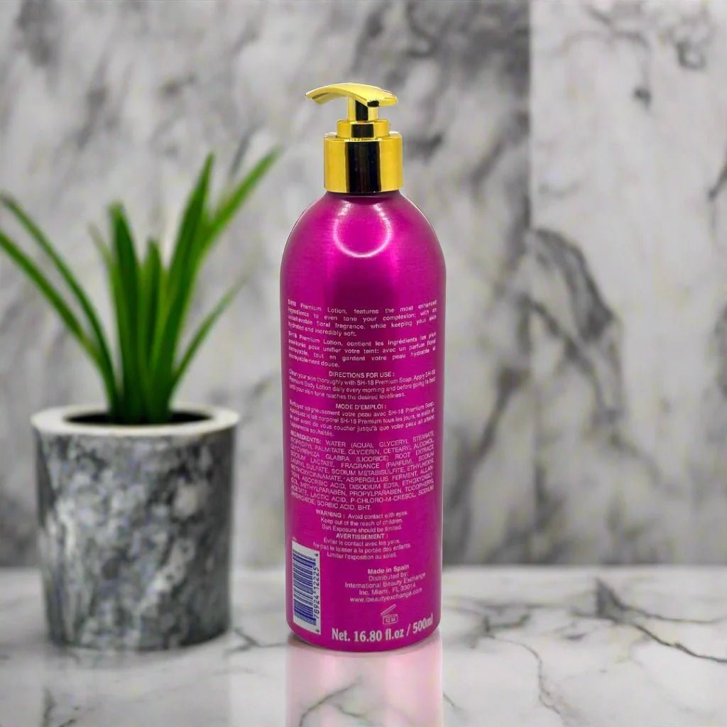 SH-18 Premium Skin Body Lotion 500ml - Pretty Cosmetics LLC