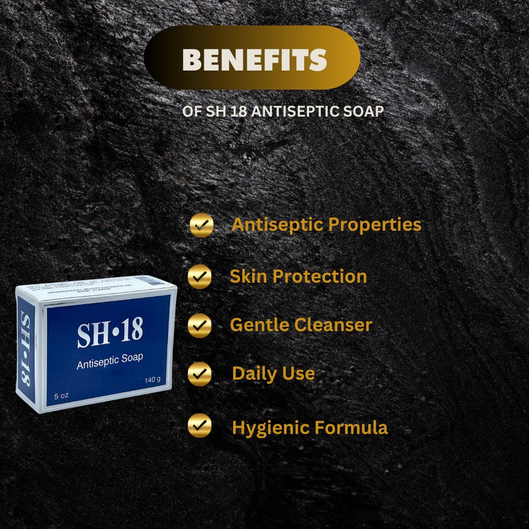 SH18 Refreshing Cleansing Soap with Natural Oils 140g - Pretty Cosmetics LLC