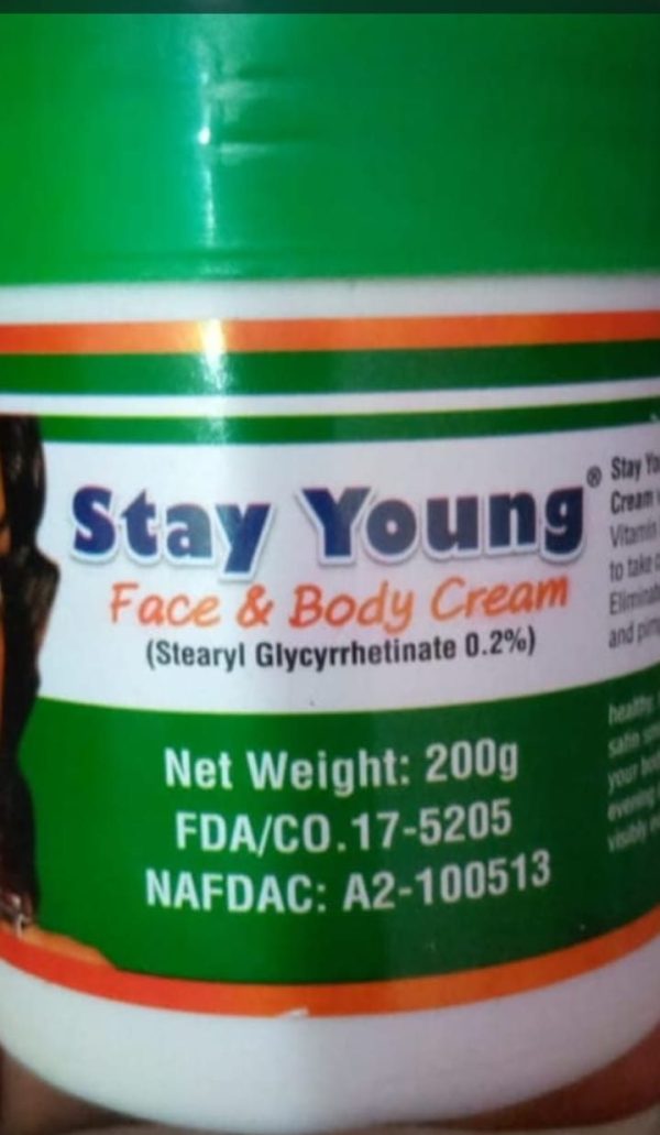 Stay Young Face & Body Cream - Pretty Cosmetics LLC