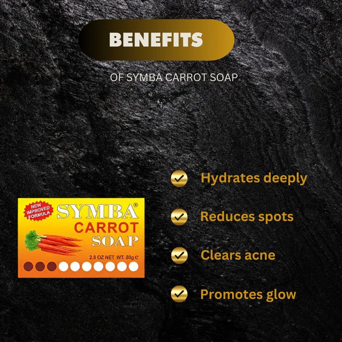 Symba Carrot Soap 2.8 oz / 80g - Pretty Cosmetics LLC