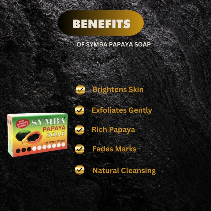 Symba Papaya Soap 2.8 oz - Pretty Cosmetics LLC
